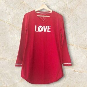 Ellen degeneres valentine cotton blend love   sleep shirt